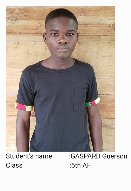 A young man wearing a black shirt and some colored bracelets.